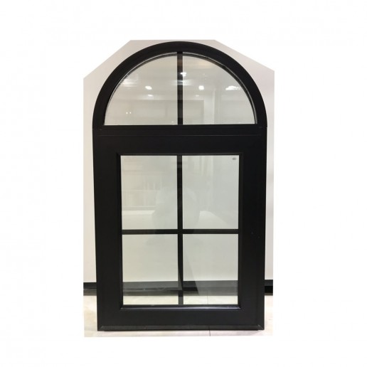 aluminum ccurved glass window