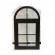 aluminum ccurved glass window