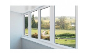 The aluminum windows assist to enhance the beauty